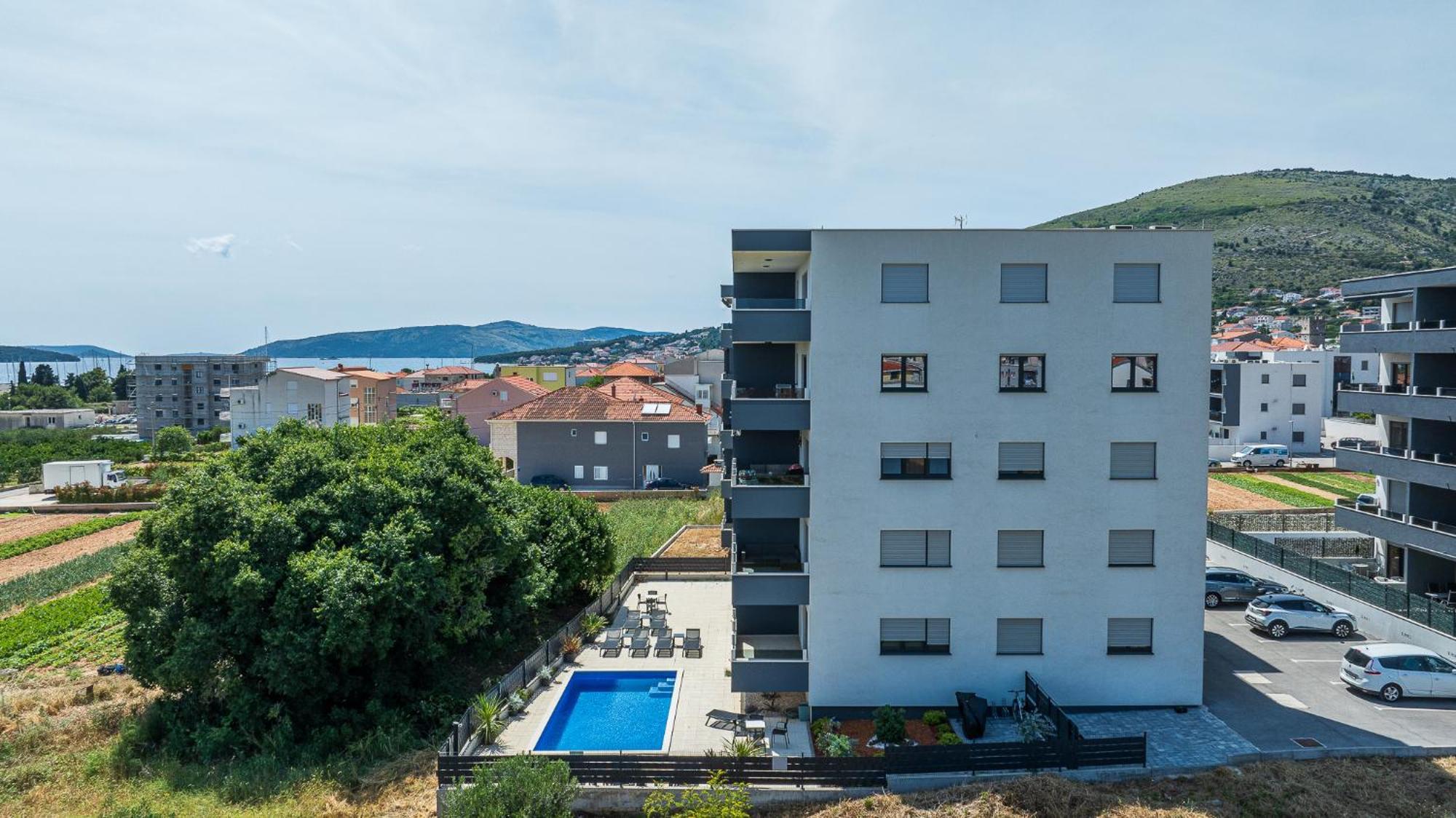 Relax Trogir Apartman Kültér fotó